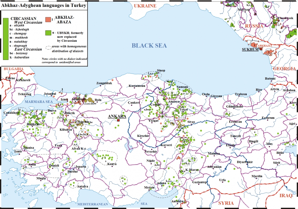 Alevi Köyleri Haritası (İllere göre) 34