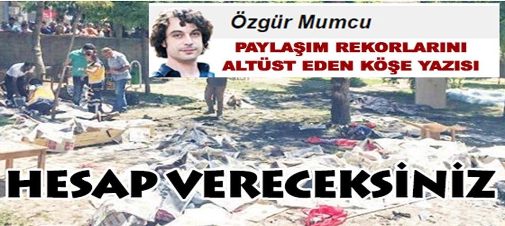 Hesap Vereceksiniz - Özgür Mumcu