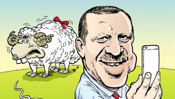 Erdoğan'ın kurban selfiesi Leman kapağında