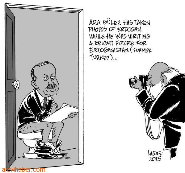 'Saray Soytarısı' Ara Güler'e Mesaj