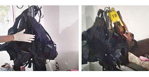 Antep'te İslam Devletine ait canlı bomba atölyesi