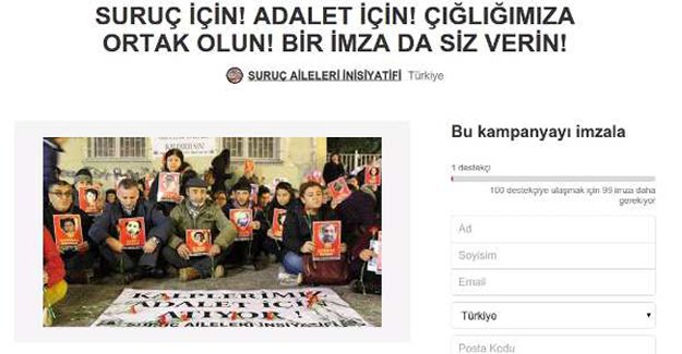 Suruç aileleri: Suruç davasında gizlilik kararı kaldırılsın