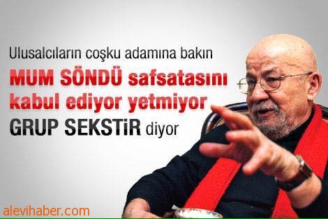 Ulusalcıların Akıl Hocası Yalçın Küçük'ten Alevilere Hakaret