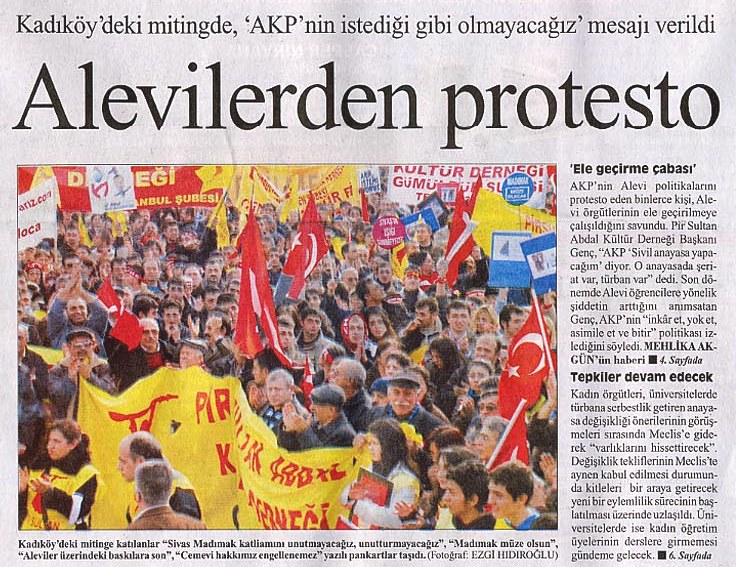 AKP anayasasında şeriat var