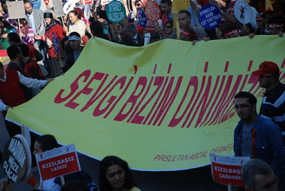 Alevilerden Kadıköy çıkarması