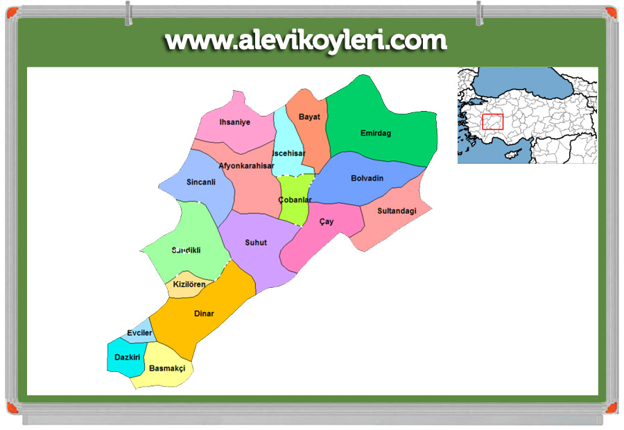 Afyonkarahisar Çay Alevi Köyleri