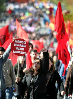 Ankara'da Özgürlük mitingi