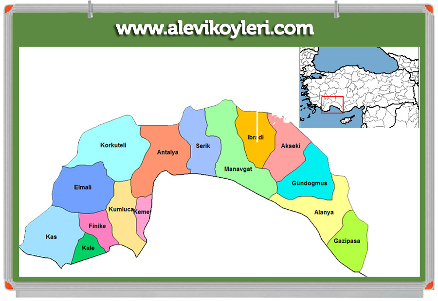 Antalya Kumluca Alevi Köyleri