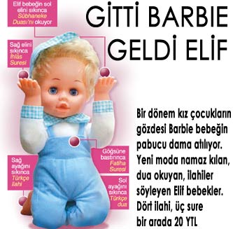 Gitti Barbie geldi Elif