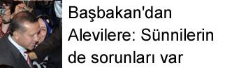 Başbakan'a göre Sünniler de sorunlu