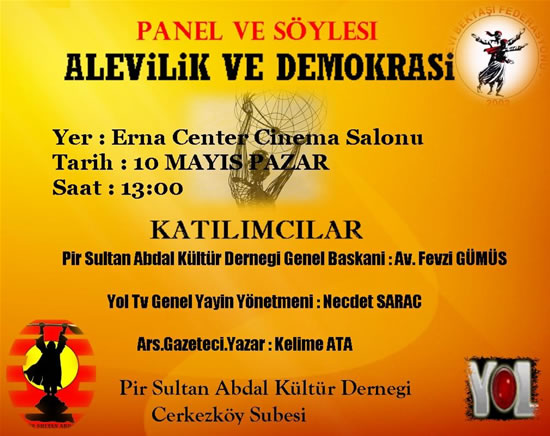 "Alevilik ve Demokrasi" Paneli