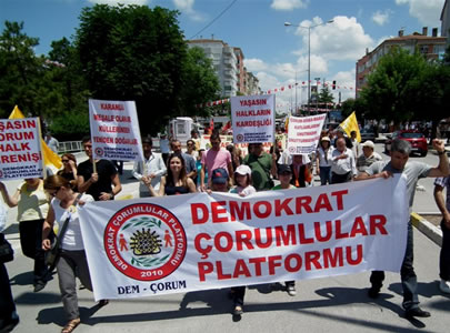 Çorum katliamında yaşamını yitirenler unutulmadı