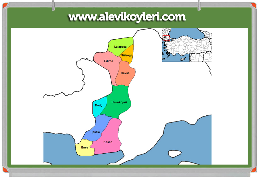 Edirne Uzunköprü Alevi Köyleri