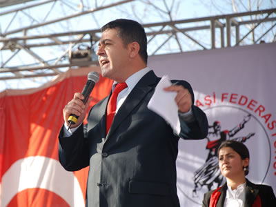 PSAKD Genel Başkanı Fevzi Gümüş'ün Miting Konuşması