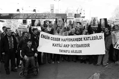 Cezaevinde işkence gören Ceber'in beyin ölümü gerçekleşti