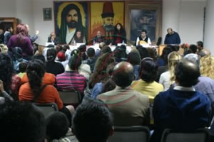 Gazi Cemevi'nde Dersim paneli