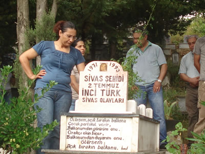 Sivas Katliamı'nda ölen İnci Türk anıldı
