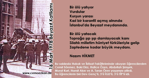 16 Mart Beyazıt Katliamı