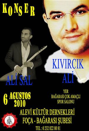 Foça'lı Aleviler Kıvırcık Ali Konserinde Buluşacak