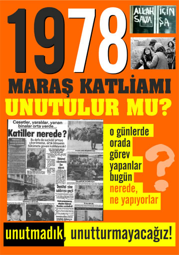 "Katliam Dosyaları Açılsın, 12 Eylül Darbecileri Yargılansın!"