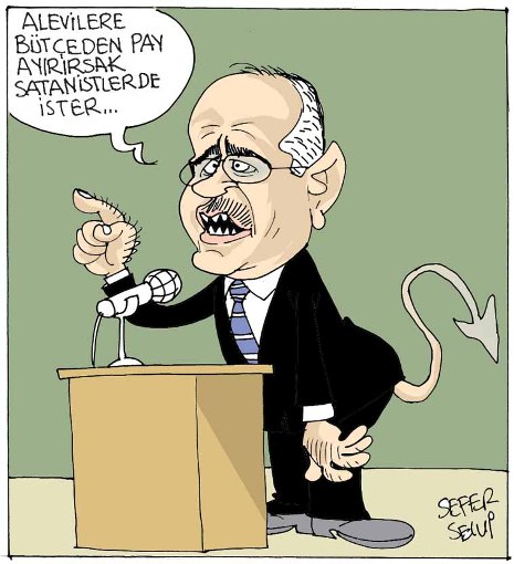 Alevilere bütçeden pay verilirse satanistler de ister