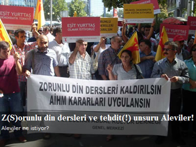 Z(S)orunlu din dersleri ve tehdit(!) unsuru Aleviler!