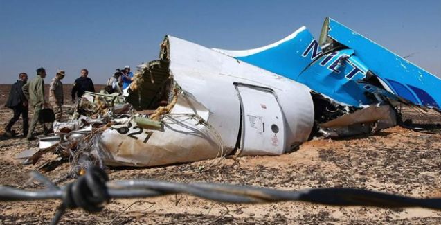 Sivil Rus yolcu uçağını İslamcı Faşistler düşürmüş