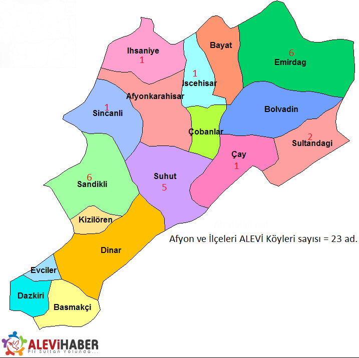 Afyon Karahisar Alevi Köyleri