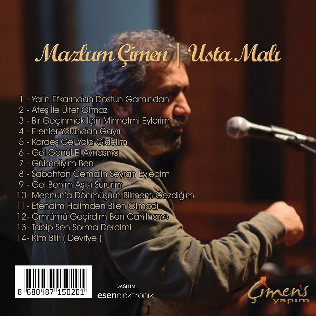 Albüm TAVSİYE - Mazlum Çimen "Usta Malı"