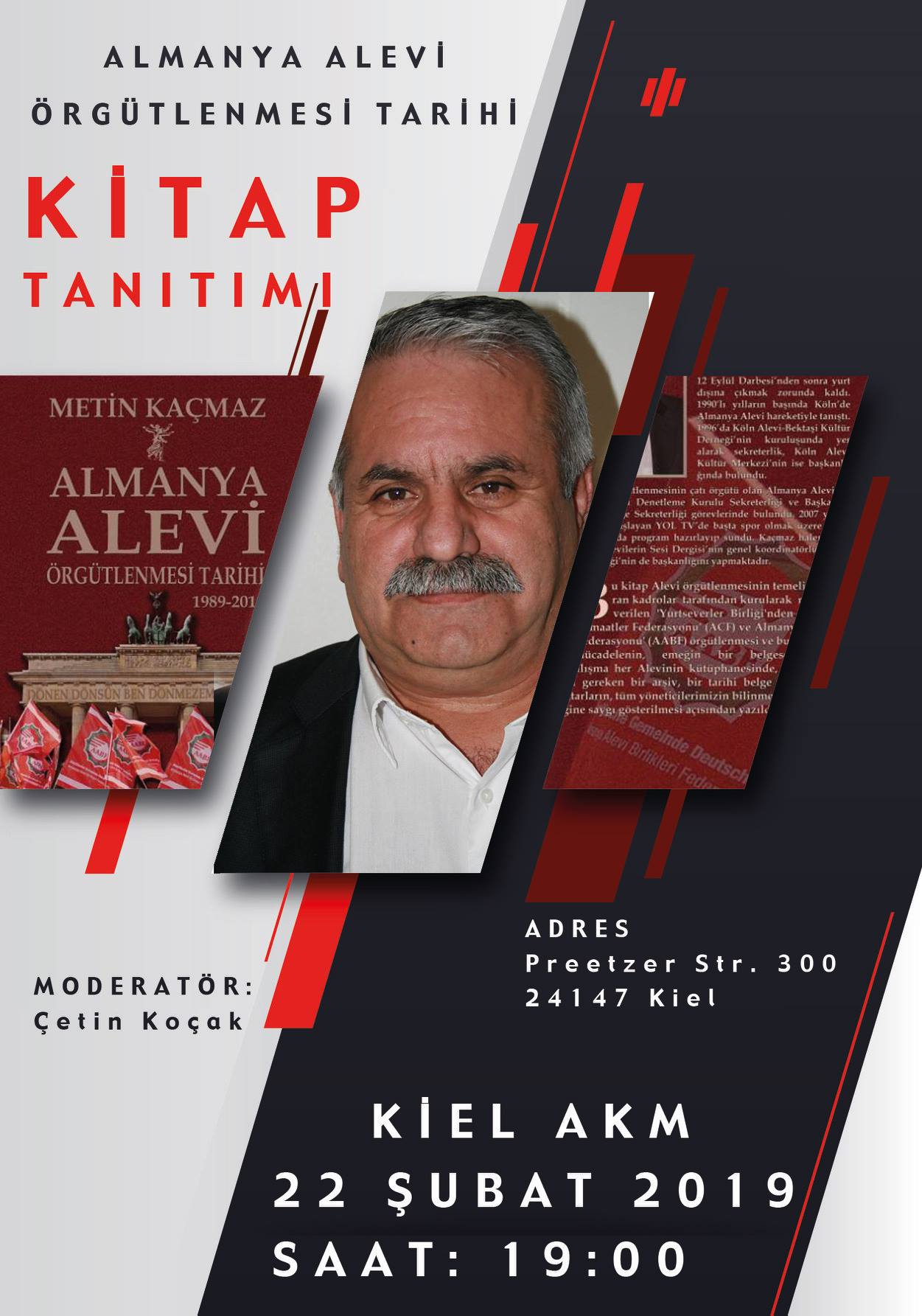 KİEL AKM'DE KİTAP TANITIMI