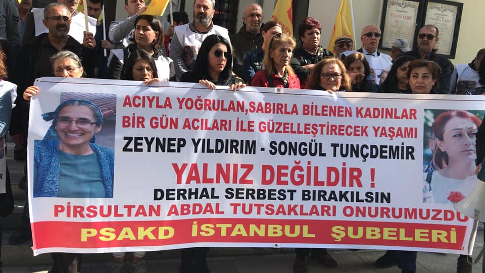 PSAKD İSTANBUL ŞUBELERİ: ”YAŞASIN KADIN DAYANIŞMASI!”