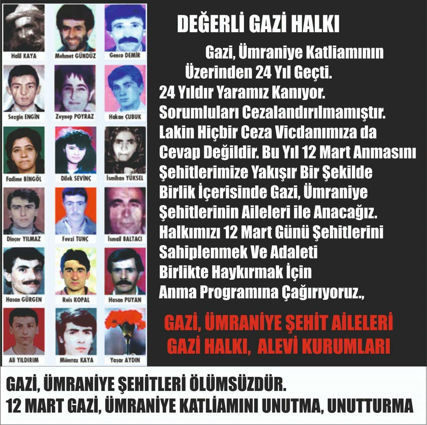 PSAKD MERKEZİ GENÇLİK KOMİSYONU: ‘’GAZİ VE ÜMRANİYE ŞEHİTLERİMİZİ ANMA PROGRAMIMIZ’’