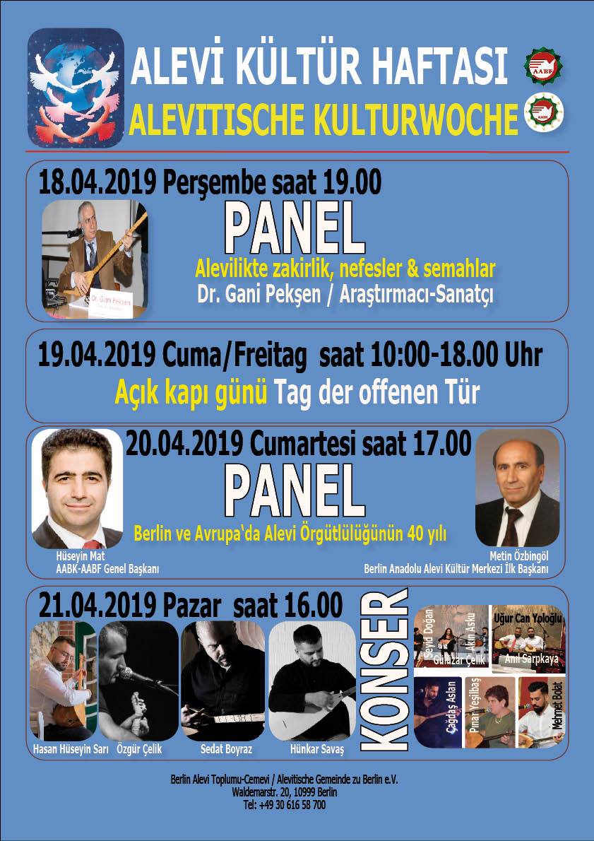 BERLİN’DE ALEVİ KÜLTÜR HAFTASI