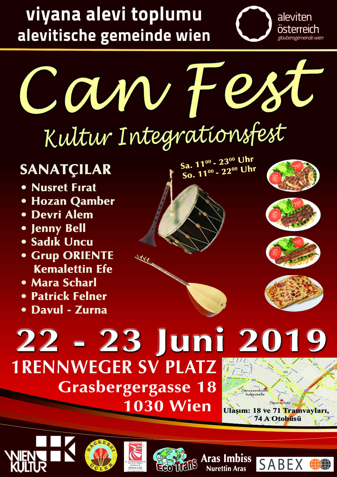 Viyana Alevi Toplumu: ” Canfest etkinliğimize tüm dostlarımızı bekliyoruz”