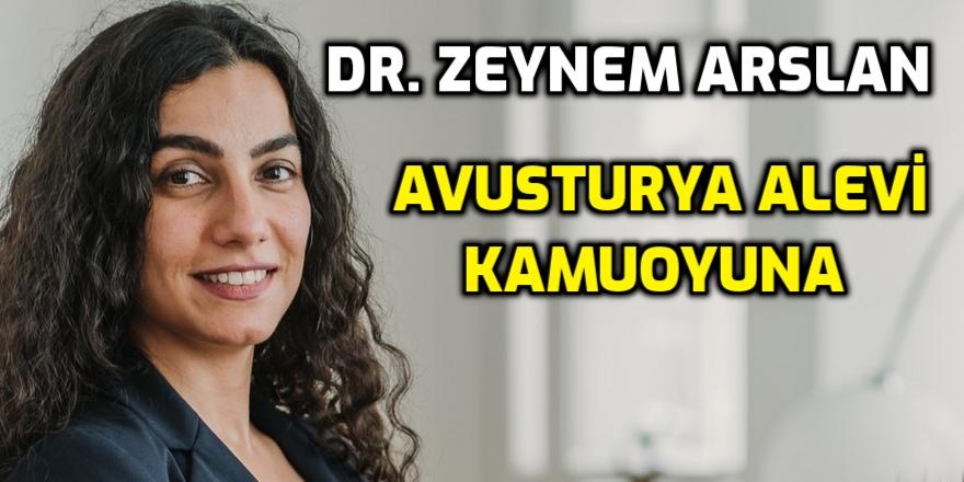 Dr. Zeynem Arslan'dan 'Avusturya Alevi Kamuoyuna' açıklama