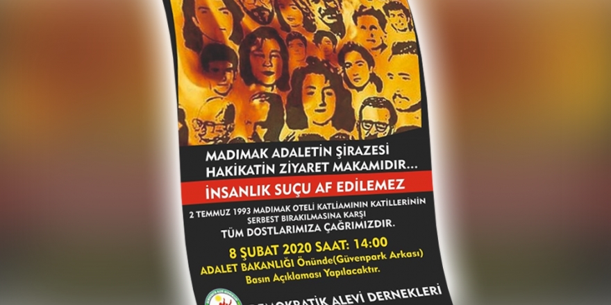 DAD’dan 8 Şubat’ta Adalet Bakanlığı önünde yapılacak açıklamaya çağrı