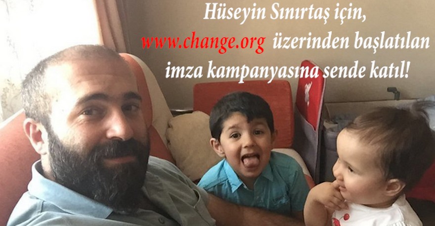 Hüseyin Sınırtaş için change.org imza kampanyasına sende katıl