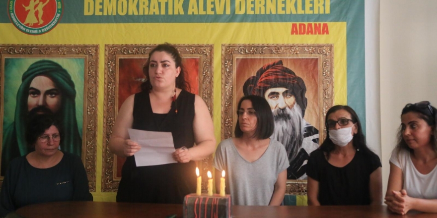 Alevi kadınlar Adana’da 33 canı andı: Ateşte semaha duranları unutma, unutturma!