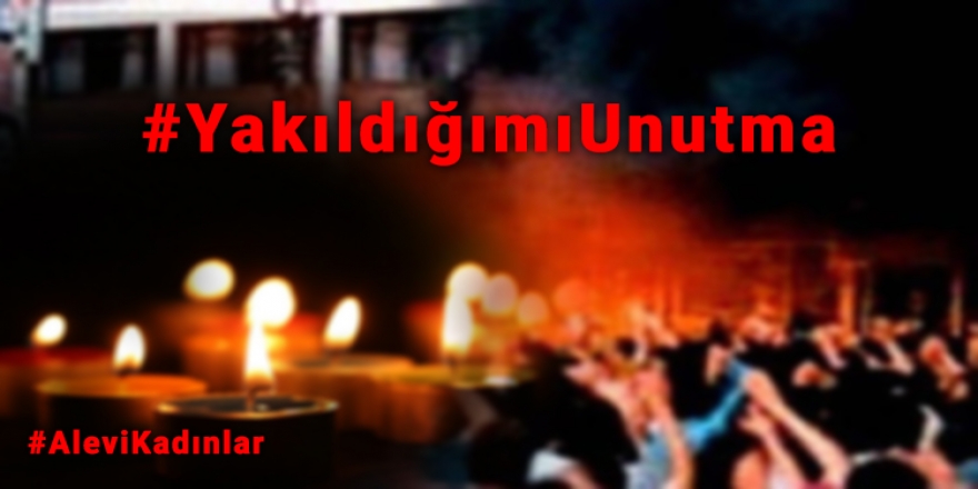 Alevi kadınlar, Sivas’ta yakılarak katledilen kadınlar için saat 21.00’de Twitter’da