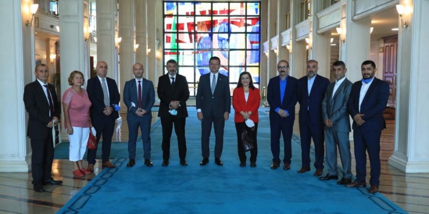 Gazi Cemevi yöneticileri, İBB Başkanı İmamoğlu ile görüştü