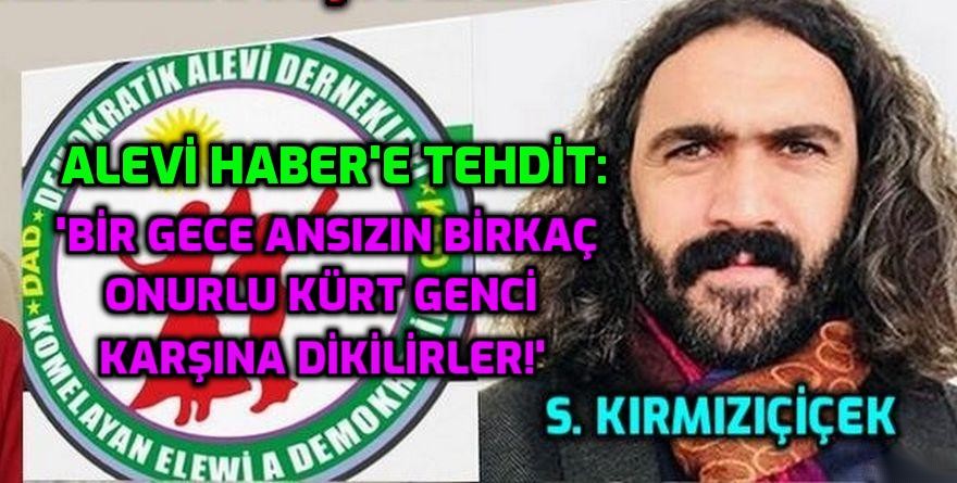 Hasret Gültekin anıtını yıkan Sinan Kırmızıçiçek sahte profilinden ALEVİ HABERE TEHDİT