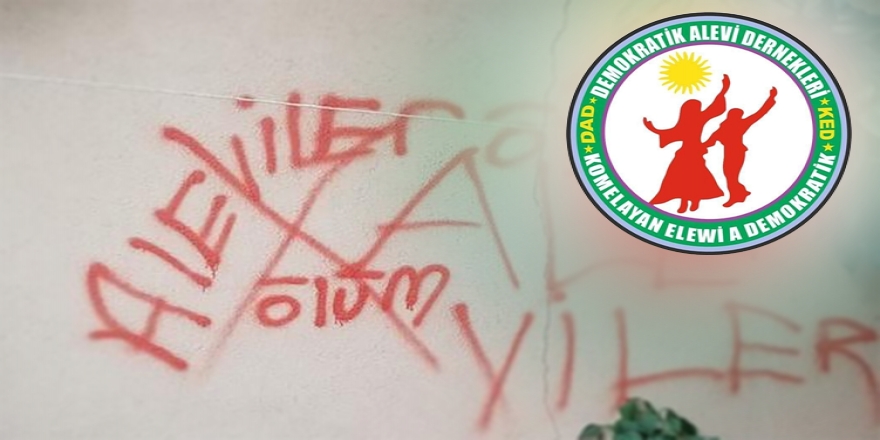 DAD: Alevilerin evini işaretleyen ahlaksızlık örneği şahıslar derhal bulunup cezalandırılmalı!