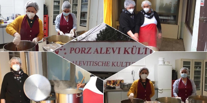 Porz AKM dayanışma amaçlı ihtiyaç sahiplerine sıcak yemek dağıtıyor