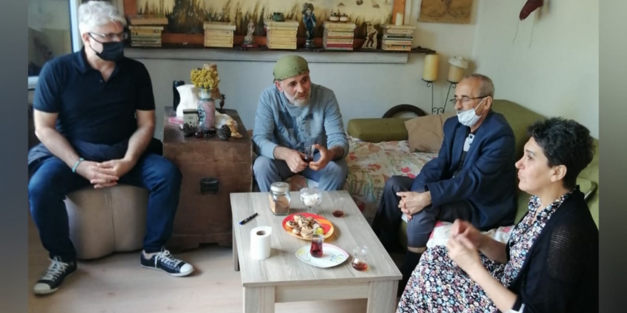 DAD’tan nefret suçuna maruz kalan Cemal Uçarman’a dayanışma ziyareti