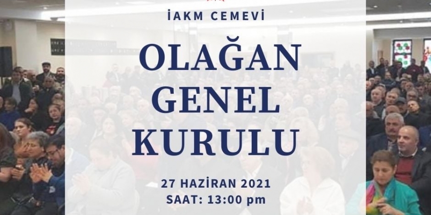 İngiltere AKM Cemevi Olağan Genel Kurulu’nu gerçekleştirecek