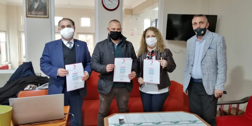 Kestel Cemevine teşekkür plaketi verildi