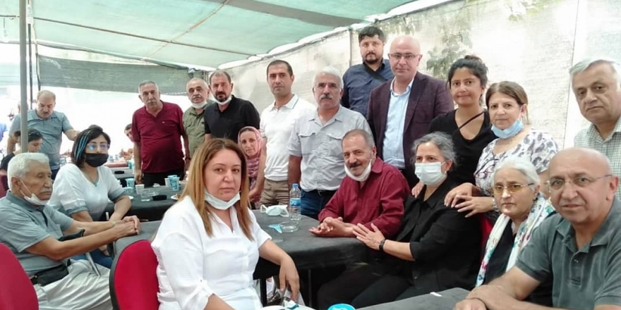 Gültan Kışanak babası Lütfü Özer’in Hakk’a yürüme erkanına getirildi
