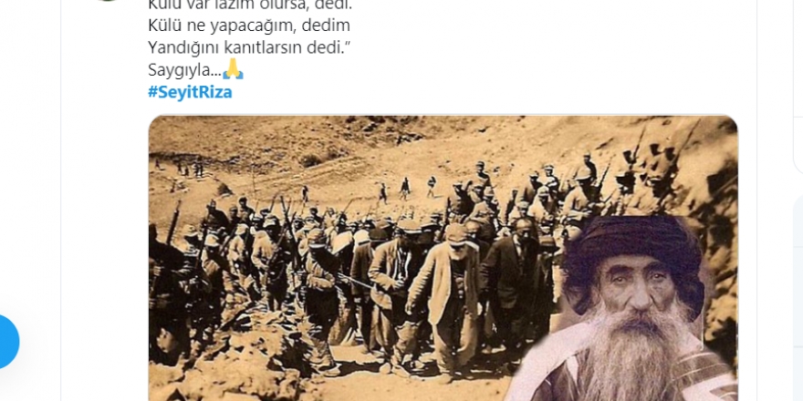 Dersim İnşa Kongresi’nden Seyit Rıza ve Nuri Dersimi açıklaması