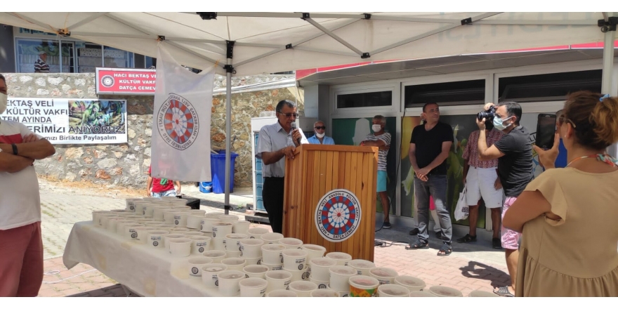 HBVAKV Datça Şubesi’nde aşure lokması pay edildi