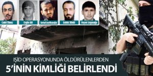 Diyarbakır islam Devleti operasyonunda öldürülenlerin kimlikleri